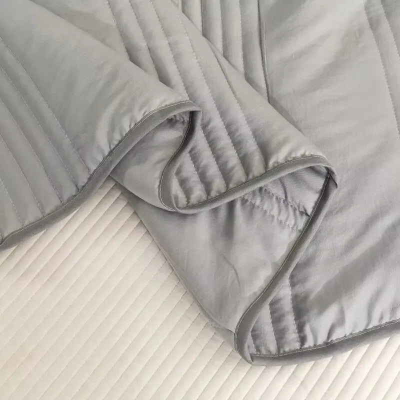 Washable Air Conditioning Blanket Summer Cool Blanket Thin Blanket Fiber Blanket