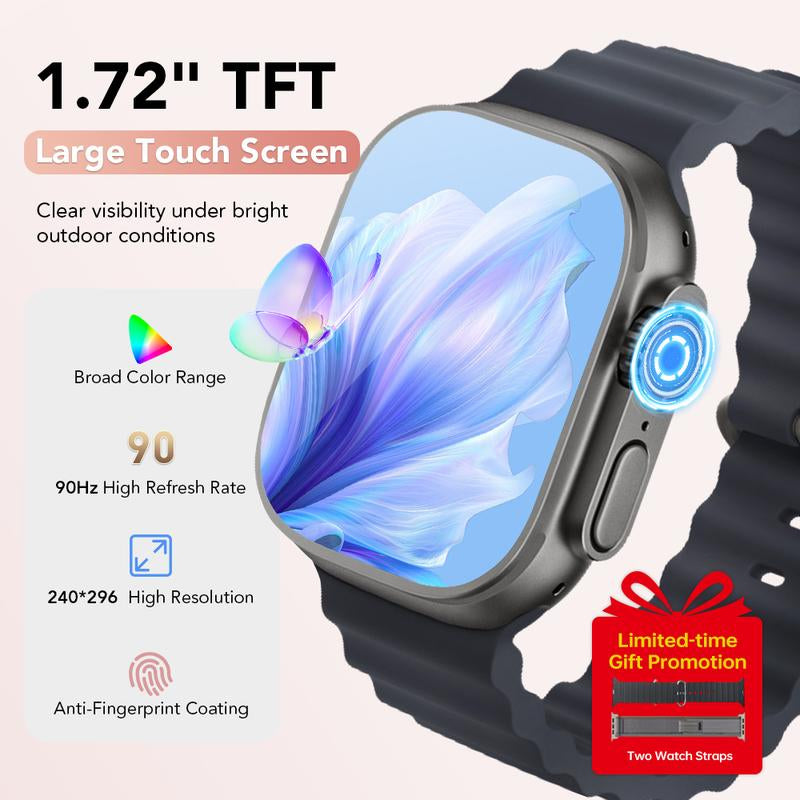 Elegant Smart Watch for Women - Bluetooth Calls, HD Display, Fitness Tracker with Heart Rate, Sleep, Spo2 & Step Monitoring Sport Watch