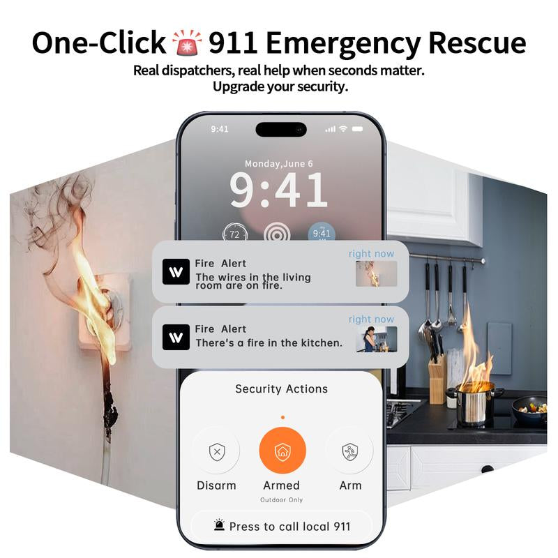 AI Mini Security Indoor Camera 3MP 5G Wifi Camera Support SD Card or Cloud Service Subscription Wifi Security Camera for Baby & Pet Monitor
